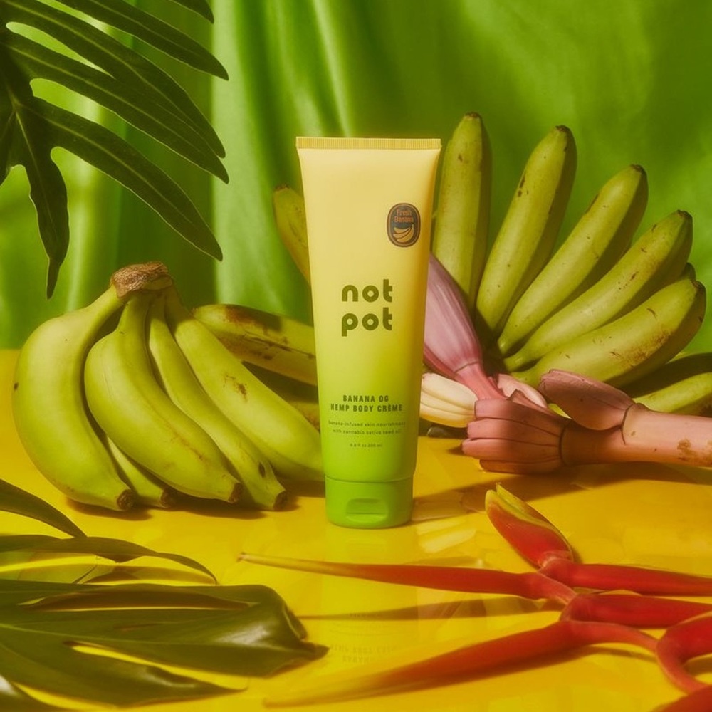Banana OG Hemp Body Crème in Fresh Banana